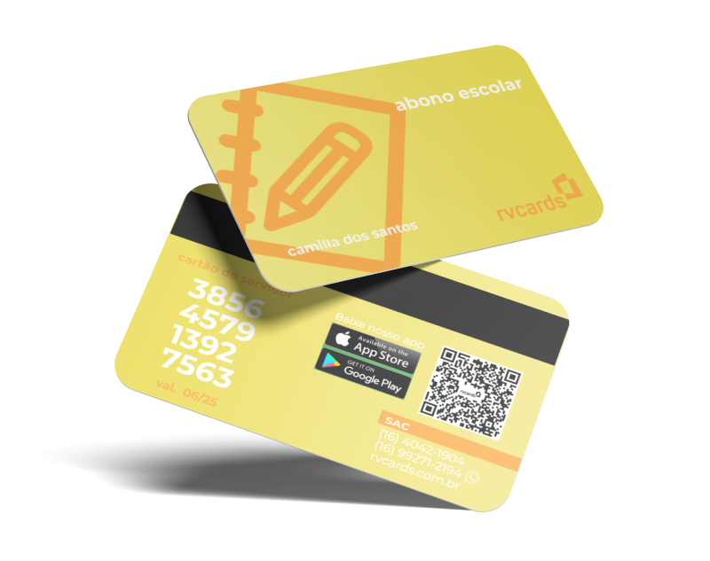 RV Cards - Cartão Abono Escolar